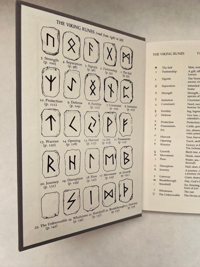 The Book of Runes; A Handbook for the Use of an Ancient Oracle, the Viking Runes