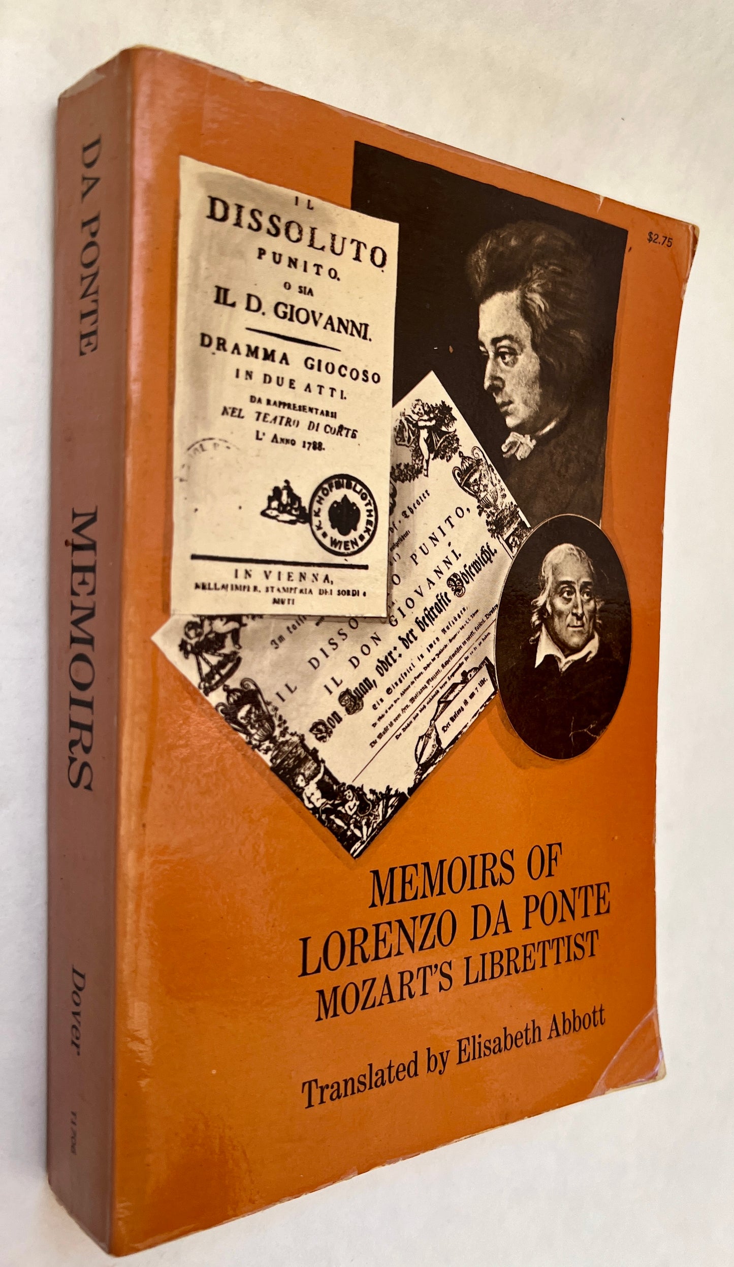 Memoirs of Lorenzo Da Ponte