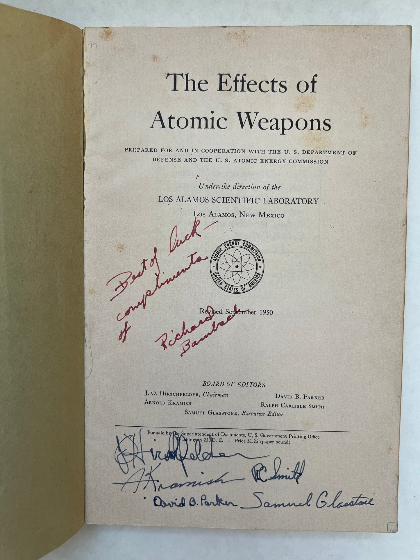 The Effects of Atomic Weapons