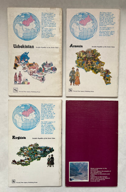 Uzbekistan; Armenia; Kirghizia; Tajikistan [4 volumes]