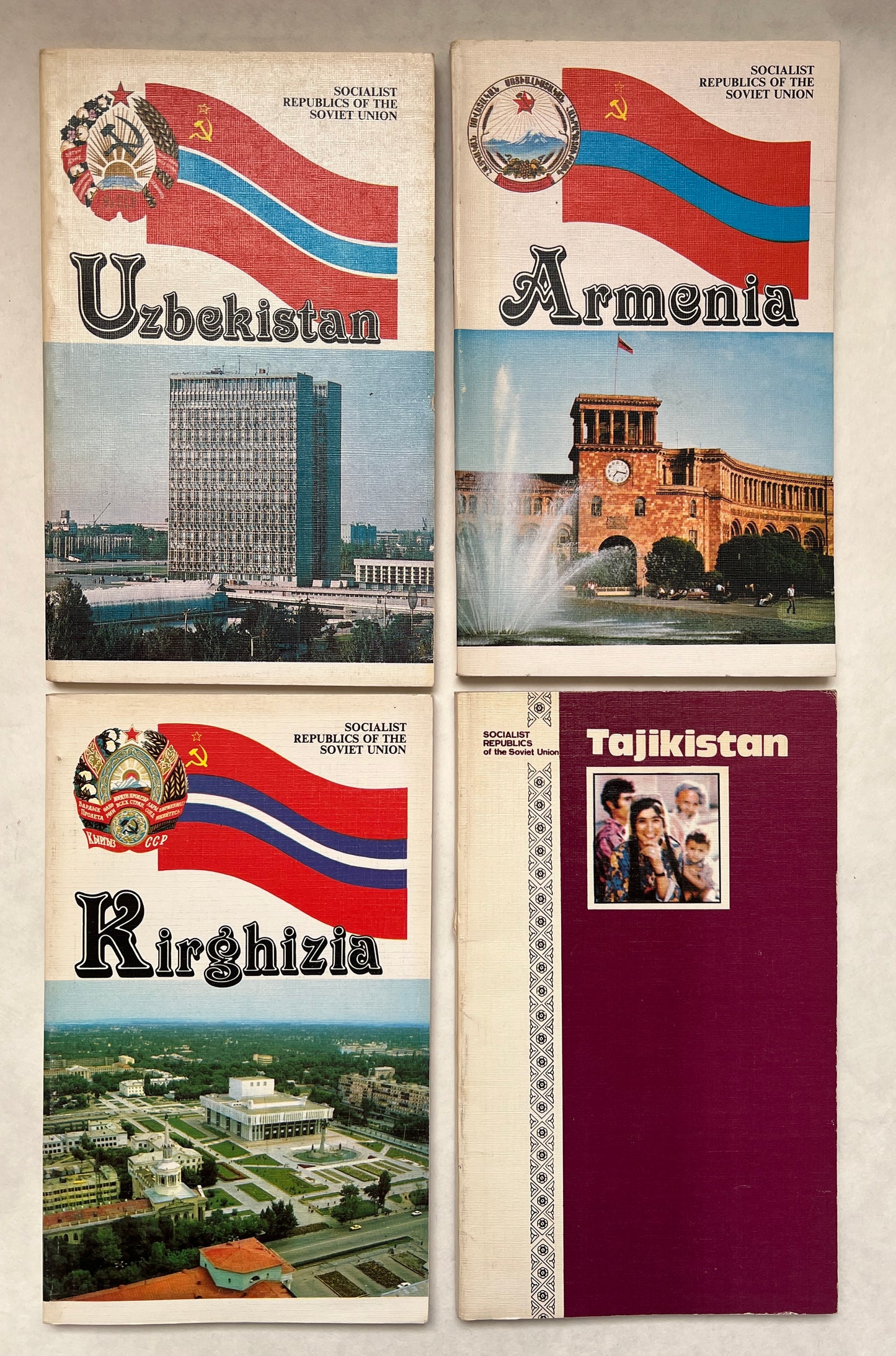 Uzbekistan; Armenia; Kirghizia; Tajikistan [4 volumes]