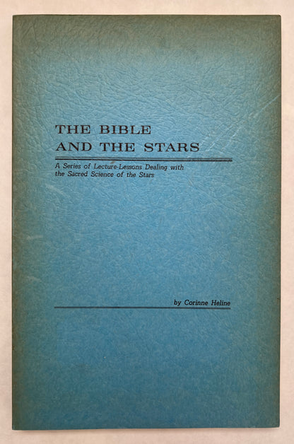 The Bible and the Stars