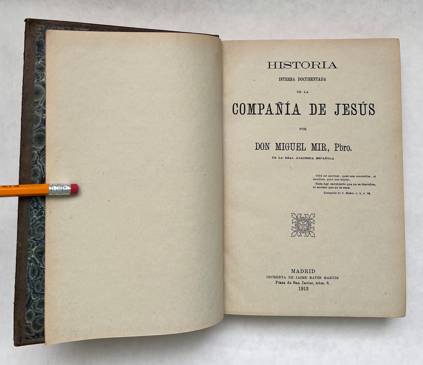 Historia Interna Documentada de la Compania de Jesus