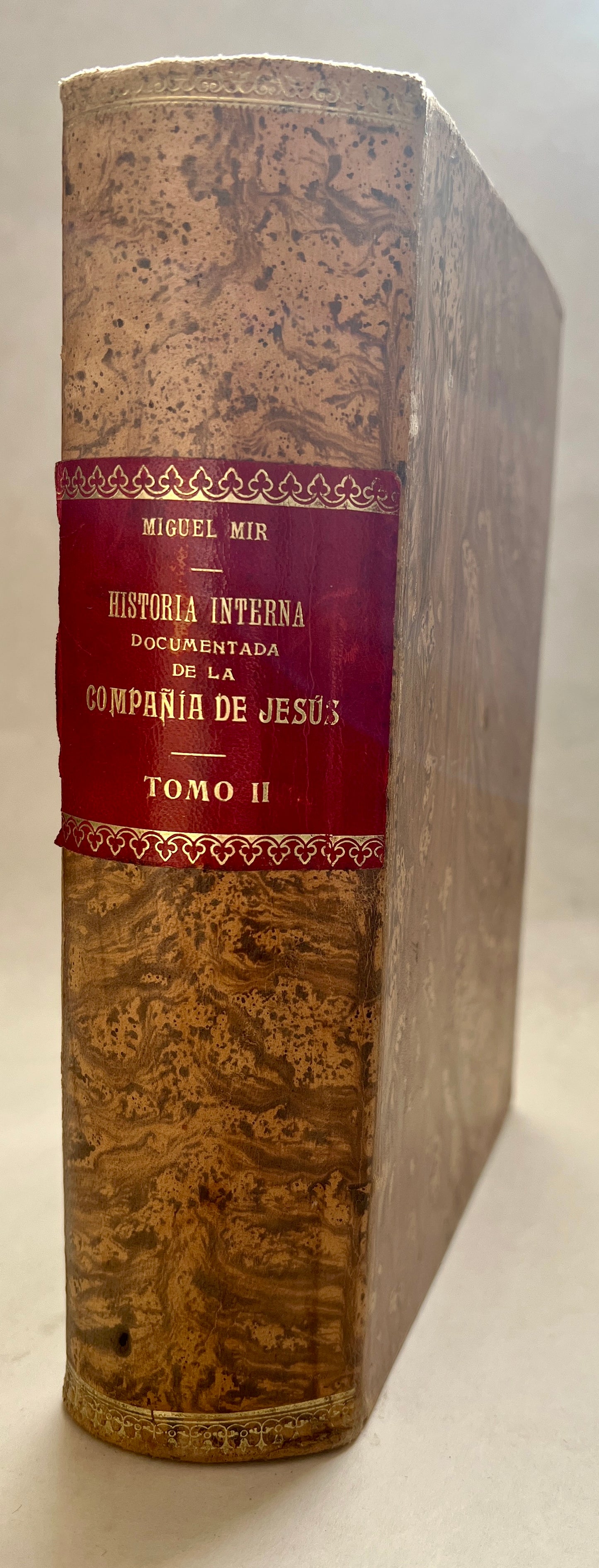 Historia Interna Documentada de la Compania de Jesus