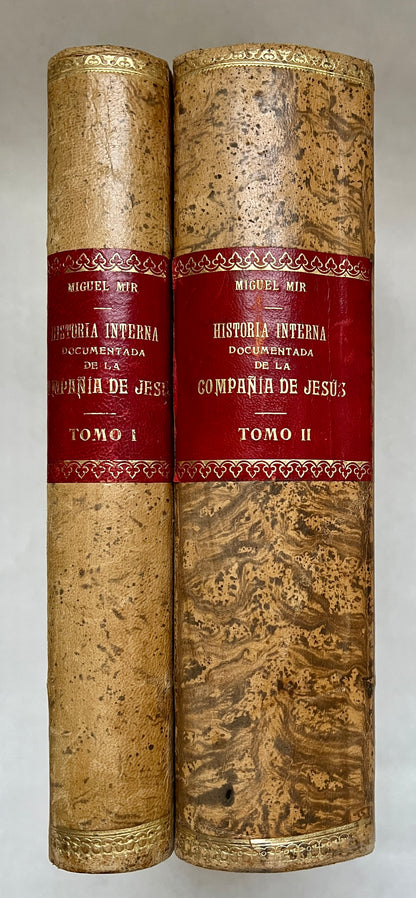 Historia Interna Documentada de la Compania de Jesus