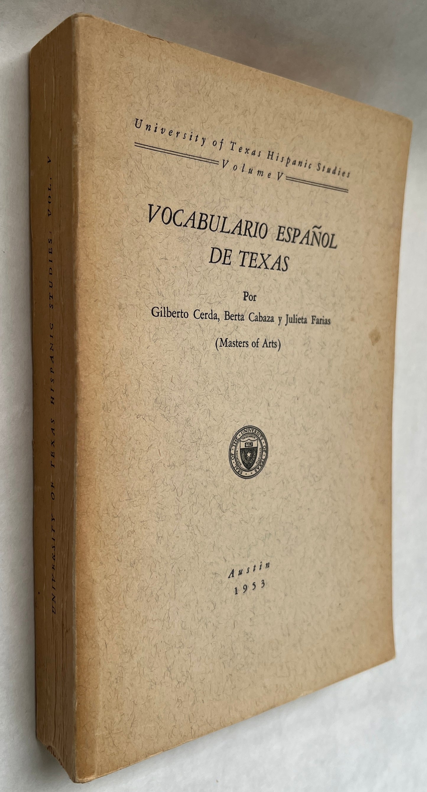 Vocabulario Español de Texas