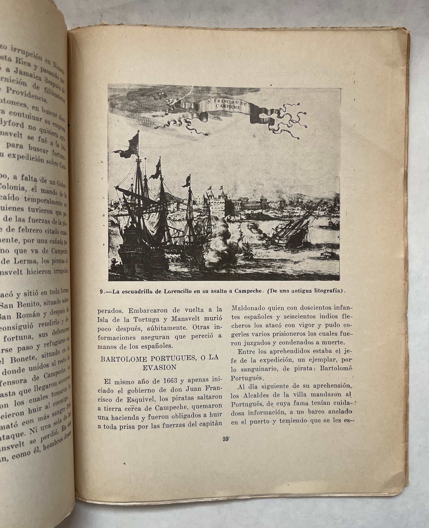 Piraterías en Campeche (Siglos Xvi, Xvii, y Xviii.)