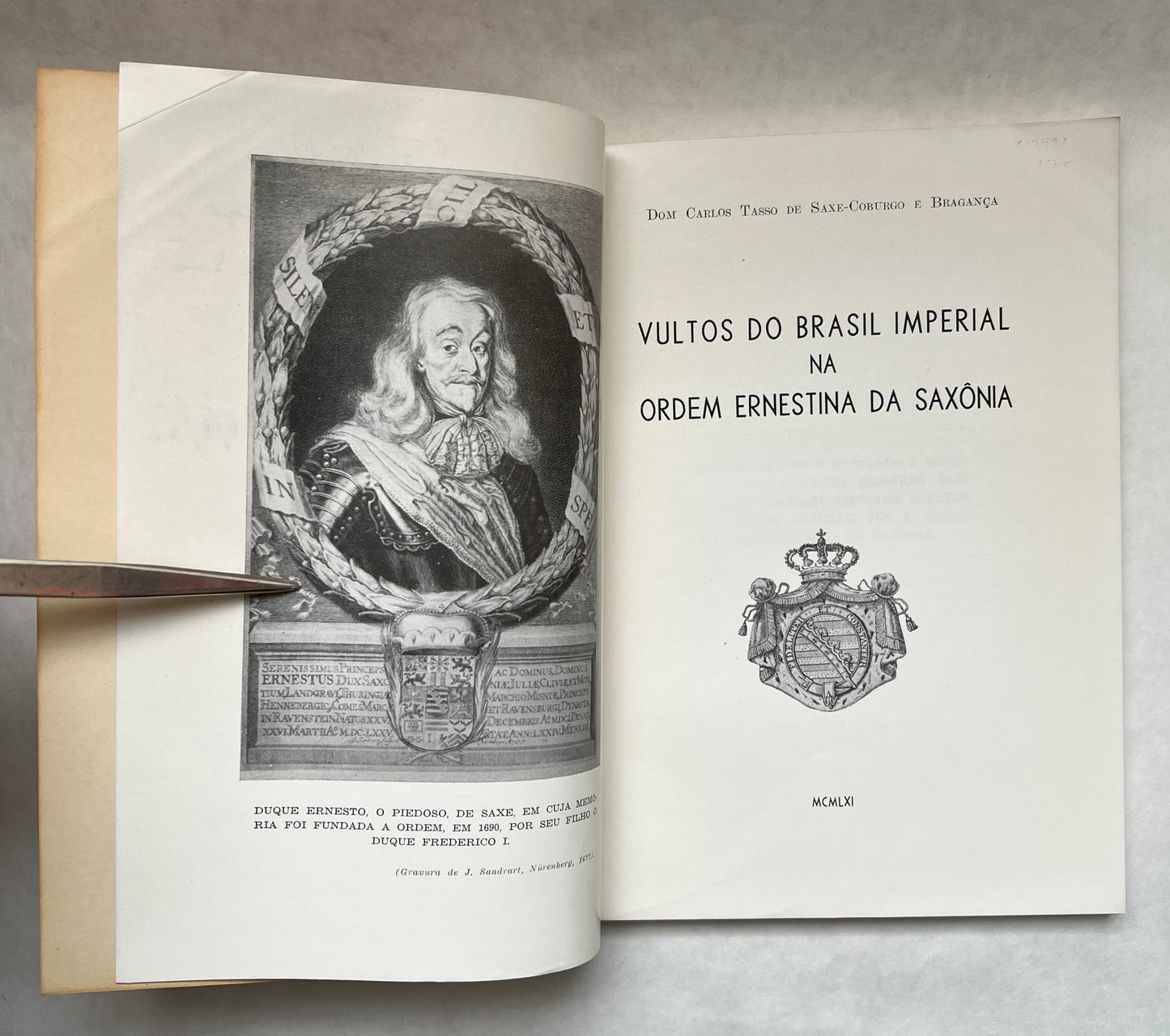 Vultos do Brasil Imperial na Ordem Ernestina da Saxonia