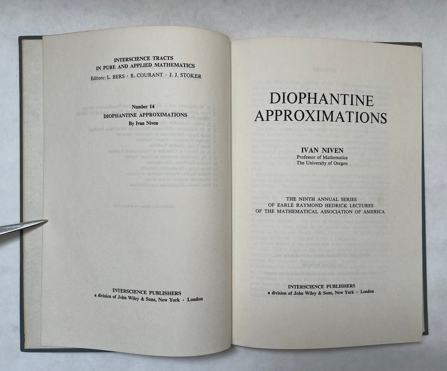 Diophantine Approximations