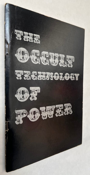 The Occult Technology of Power: the Initiation of the Son of a Finance Capitalist Into the Arcane Secrets of Economic and Political Power