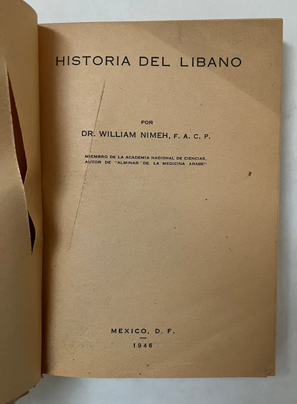 Historia del Líbano