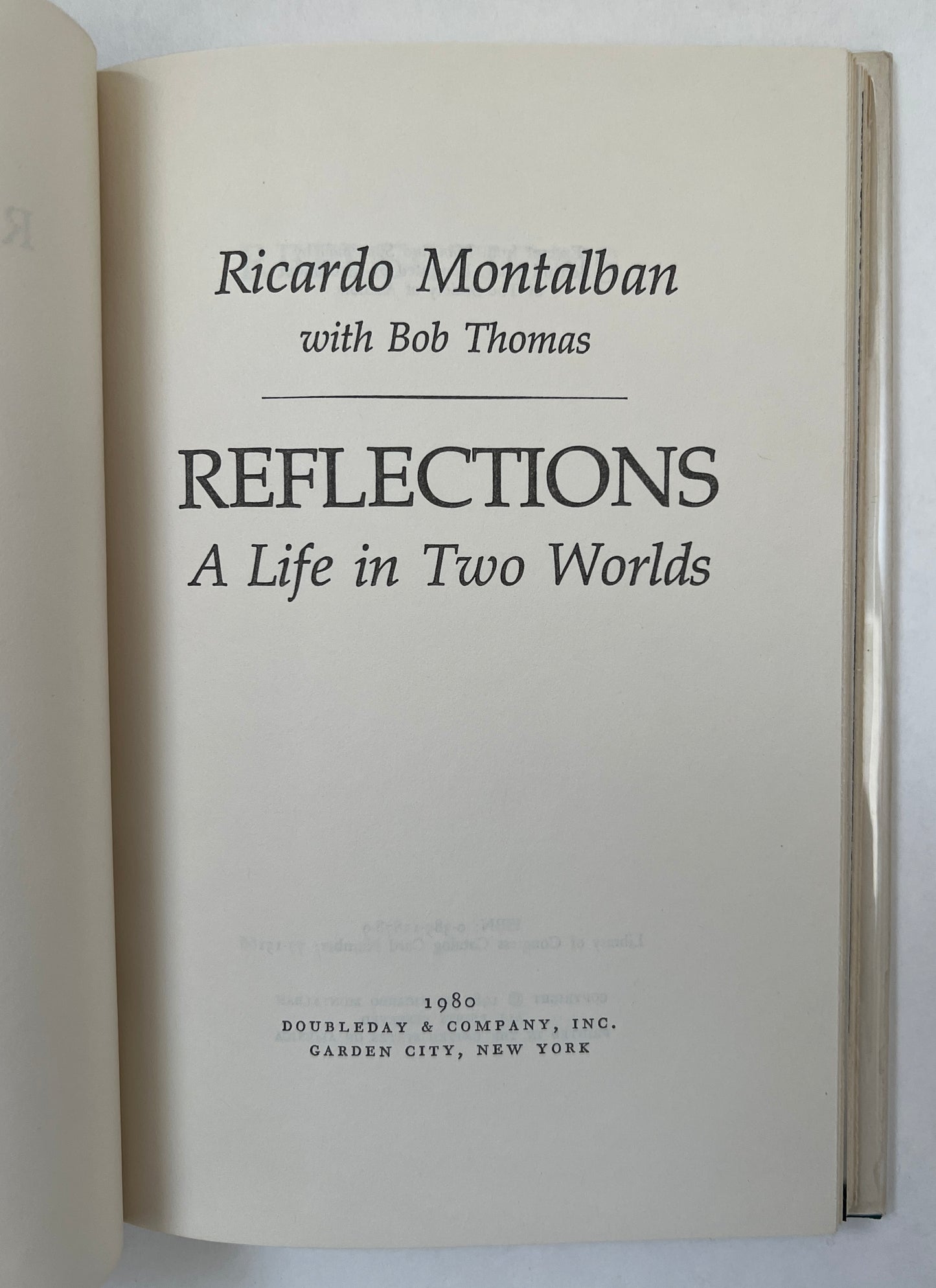 Reflections: A Life in Two Worlds