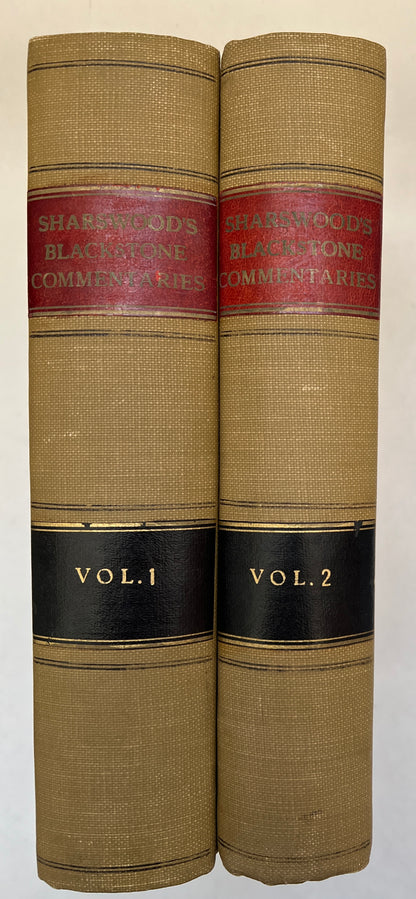 Commentaries on the Laws of England by Sir William Blackstone, Knt., one of the Justices of His Majesty's Court of Common Pleas,  with Notes Selected from the Editions of Archbold, Christian, Coleridge, Chitty, Stewart, Kerr, and Others, Barron Field's An