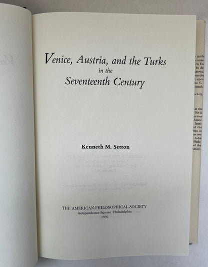 Venice, Austria, and the Turks in the Seventeenth Century