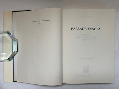 Pallade Veneta: Writings on Music in Venetian Society, 1650-1750 [Inscribed by Author]