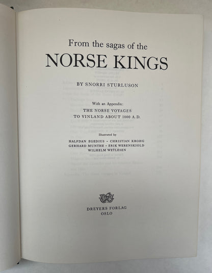 From the Sagas of the Norse Kings