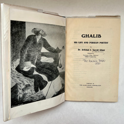 Ghalib, His Life and Persian Poetry