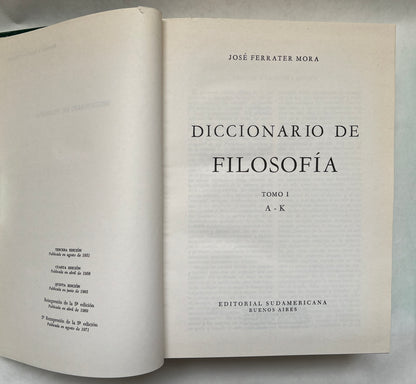 Diccionario de Filosofía