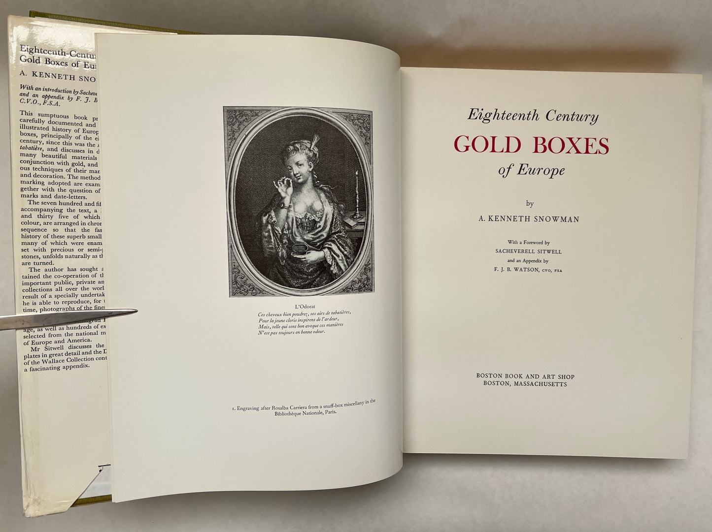 Eighteenth Century Gold Boxes of Europe