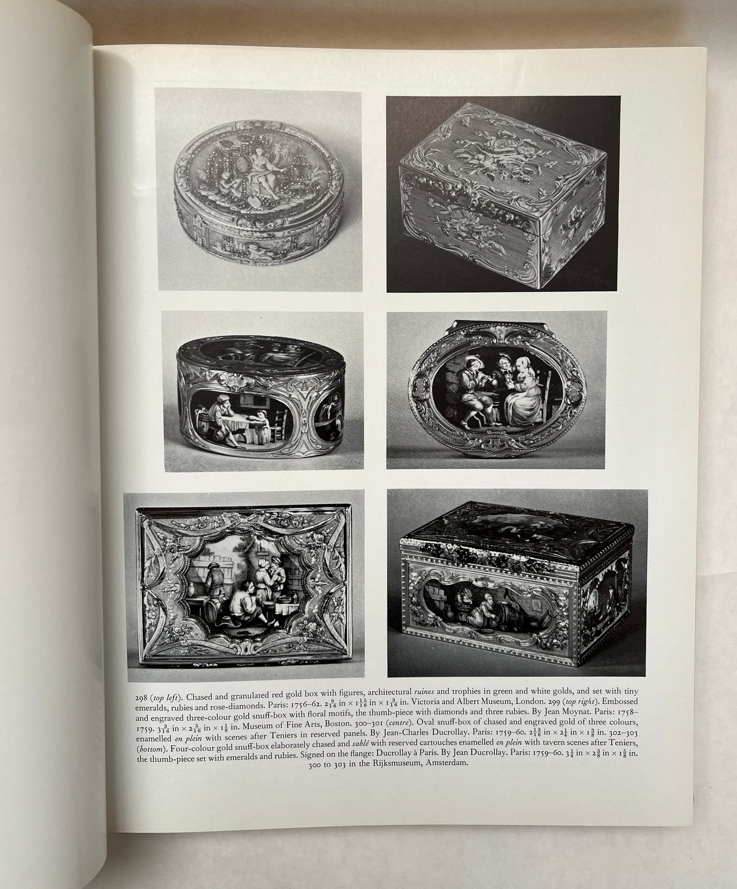 Eighteenth Century Gold Boxes of Europe