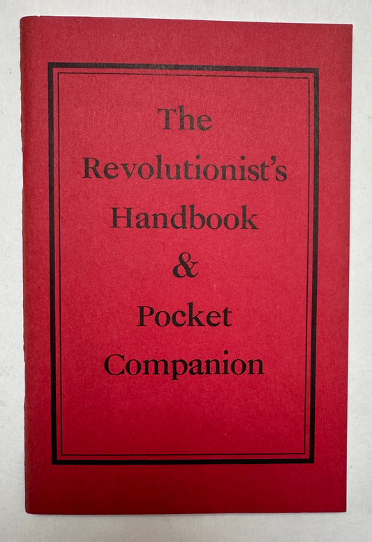 The Revolutionist's Handbook & Pocket Companion