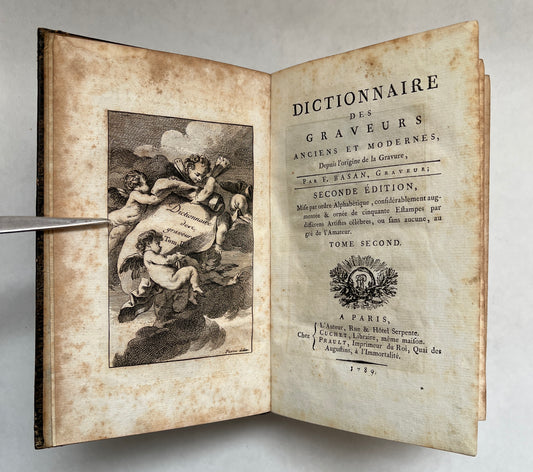 Dictionnaire des Graveurs Anciens et Modernes, Depuis L'origine de la Gravure