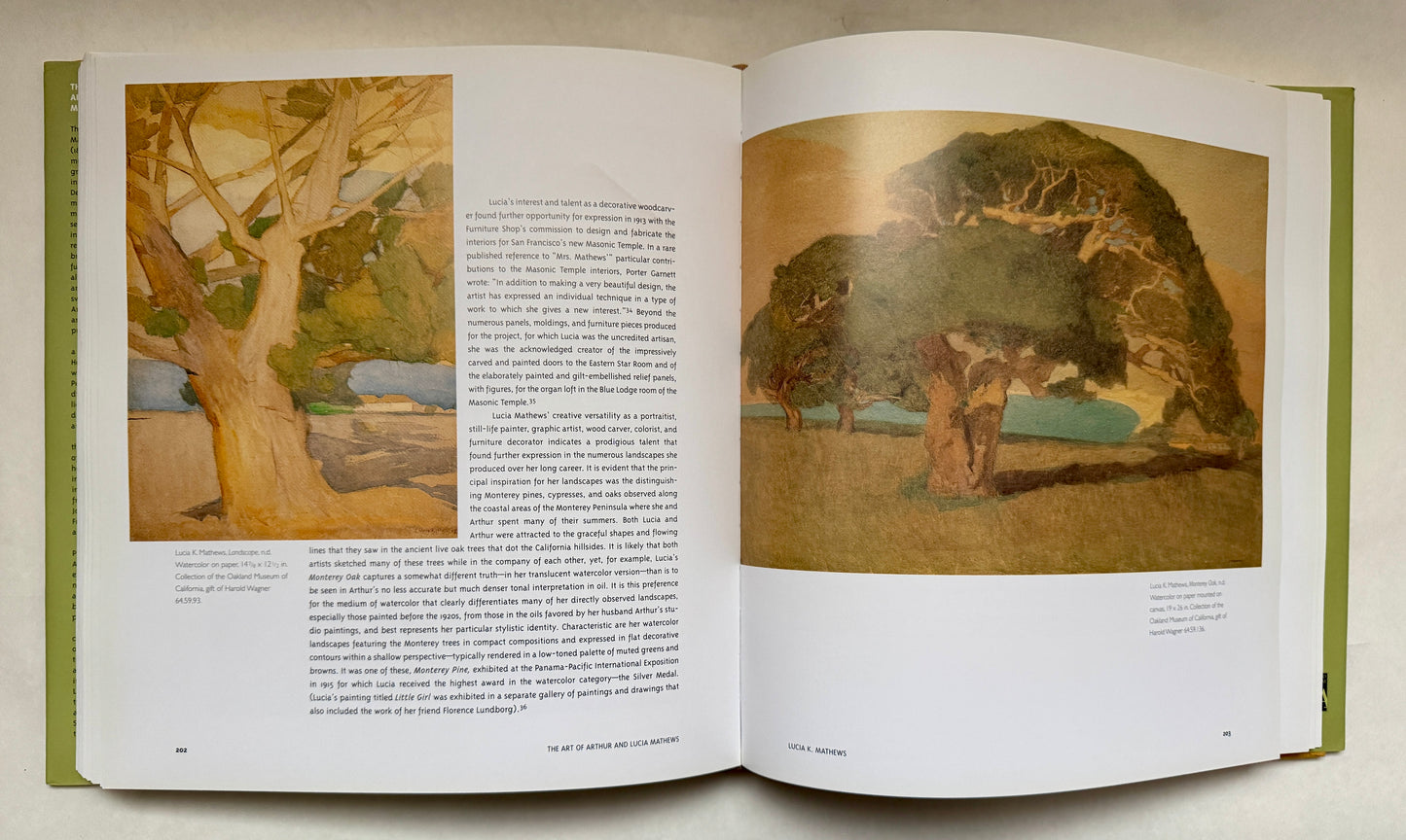 The Art of Arthur and Lucia Mathews [Author Signed & Inscribed]