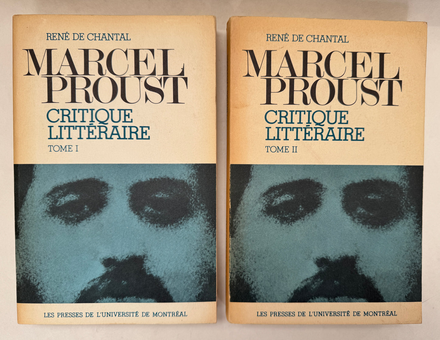 Marcel Proust, Critique Littéraire. [Two Volumes]