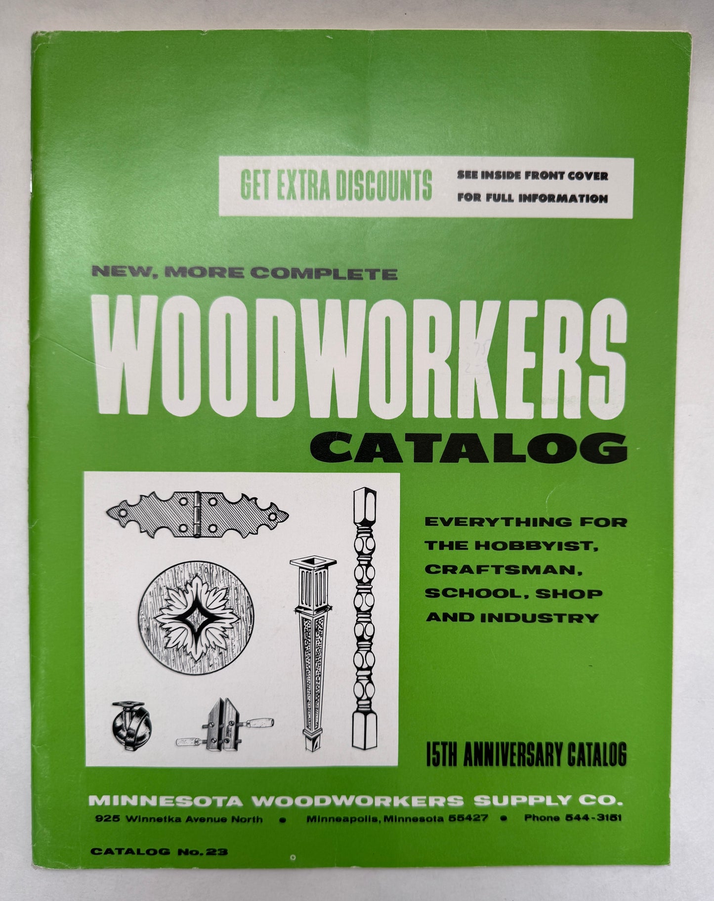 New, More Complete Woodworkers Catalog No. 23