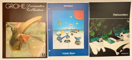 Mid-Century Modern Faucet Catalogs (3 items)
