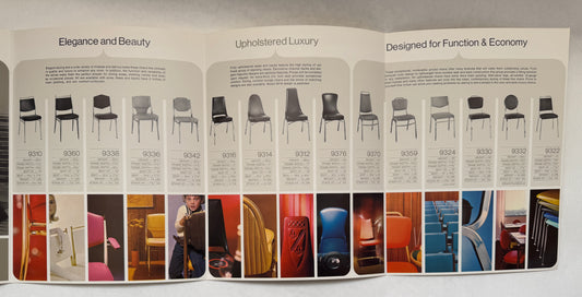 Multi-Purpose Stacking Chairs & Tables (Mid-Century Modern Catalog)