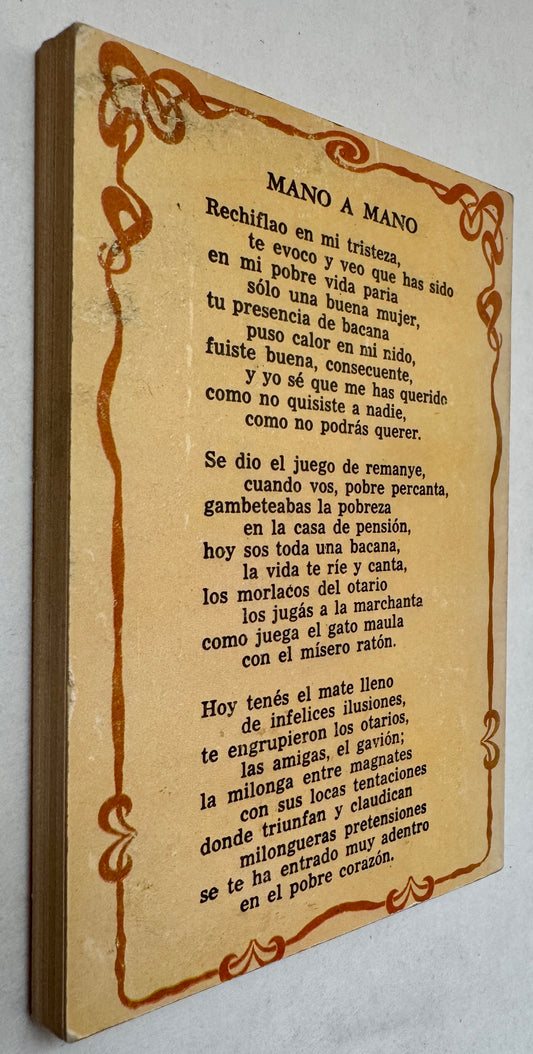Rechiflao en Mi Tristeza ; Cacionero