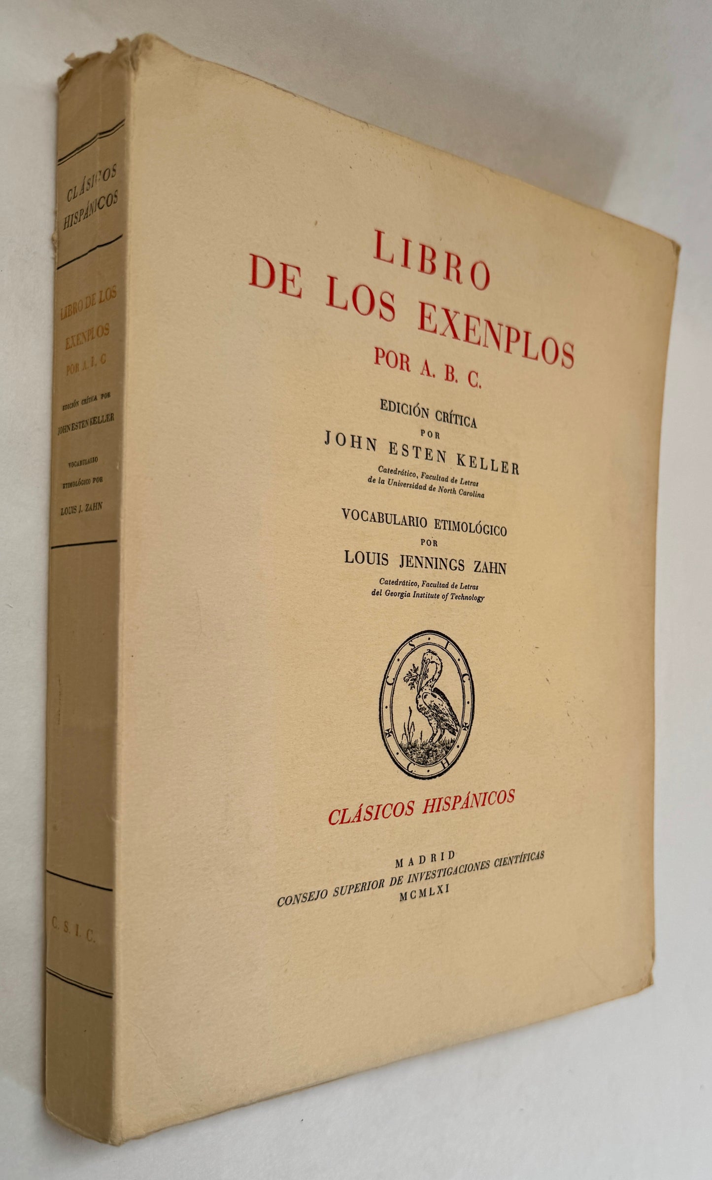Libro de Los Exenplos, Por A. B. C.