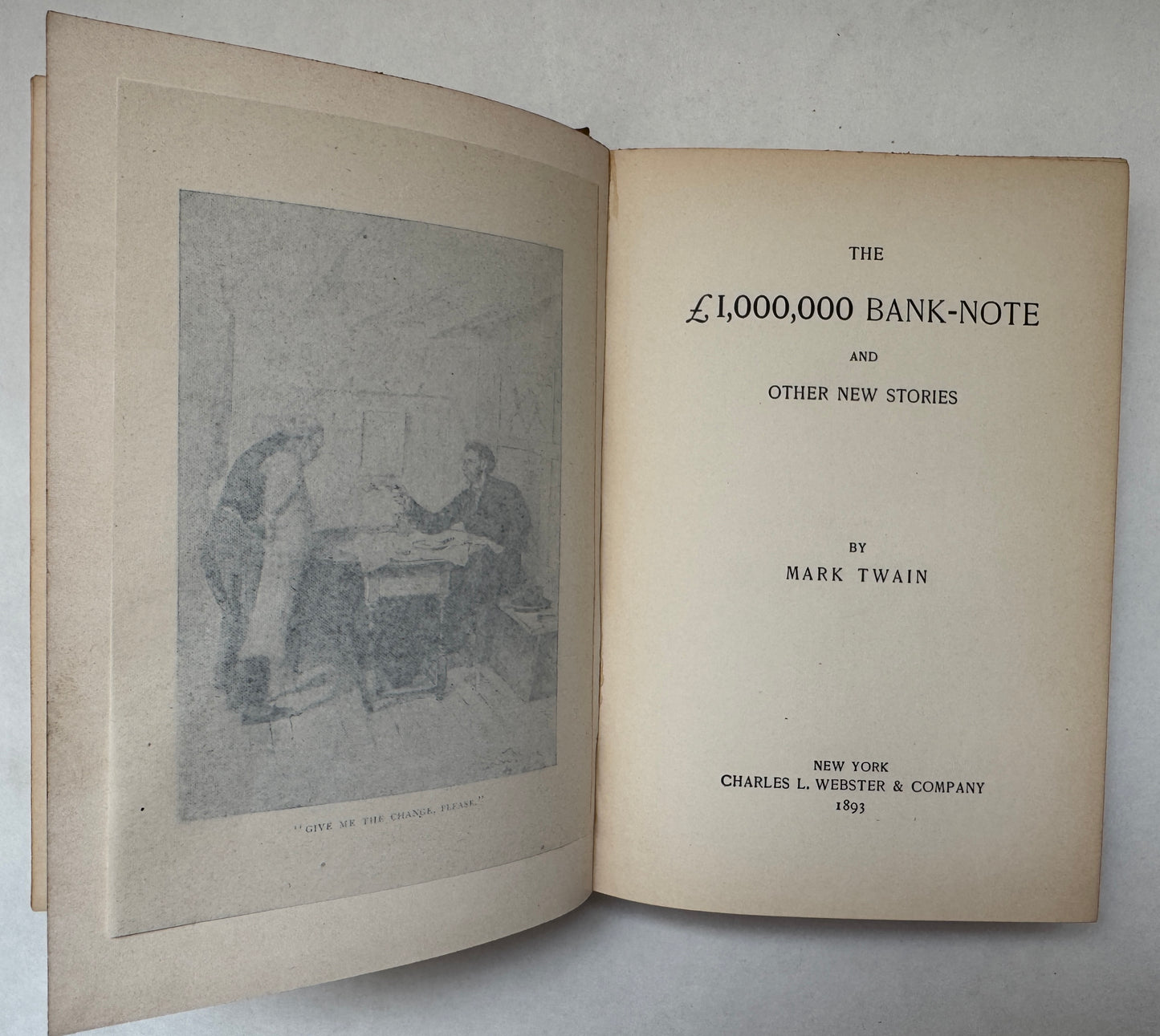 The £1,000,000 Bank-Note, and Other New Stories