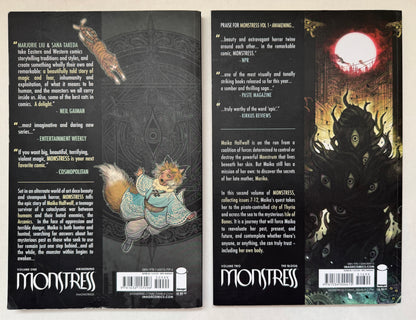 Monstress, Volume 1, Awakening; Volume 2, The Blood [First Printings]