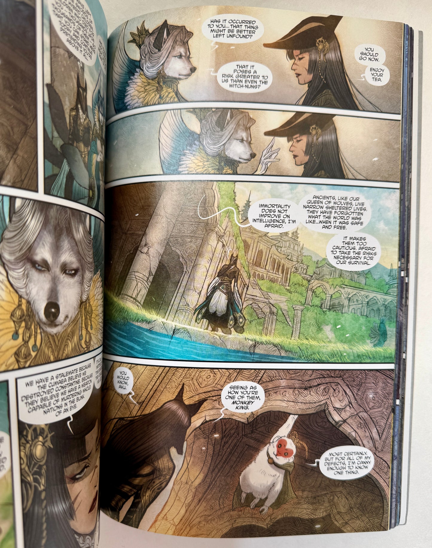 Monstress, Volume 1, Awakening; Volume 2, The Blood [First Printings]
