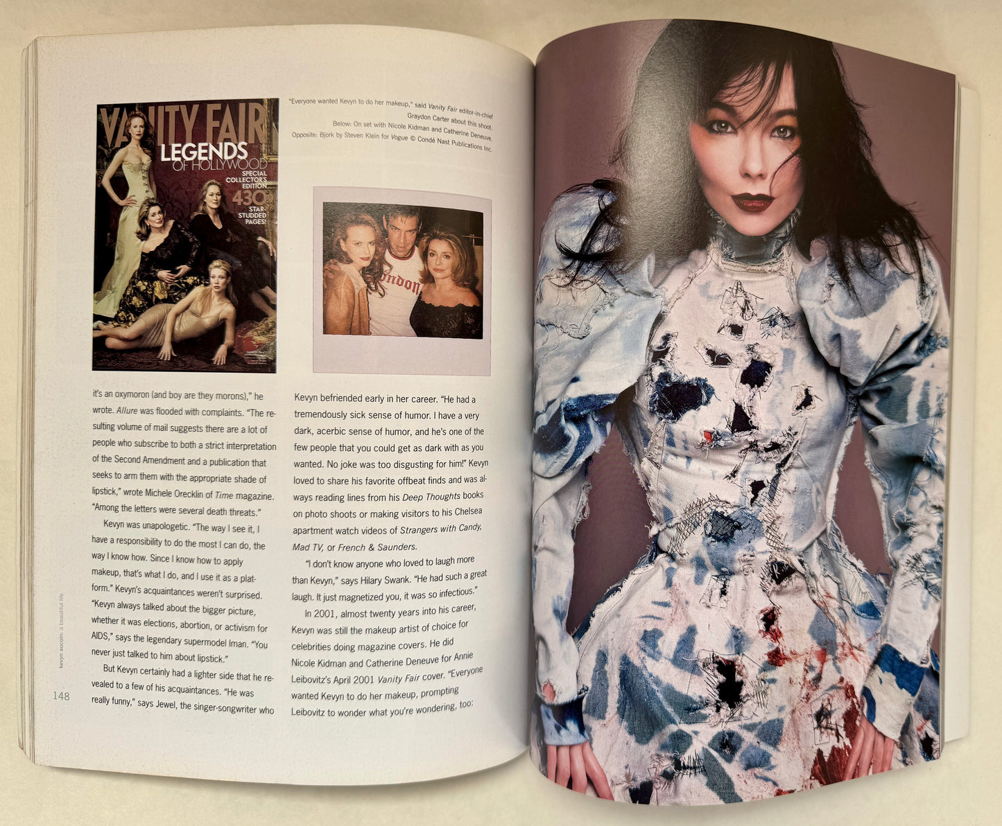 Kevyn Aucoin: A Beautiful Life: the Success, Struggles and Beauty Secrets of a Legendary Makeup Artist [together with] Making Faces