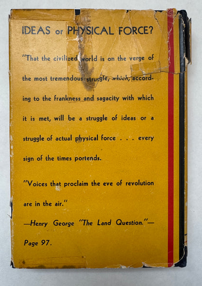 The Land Question. Property in Land. The Condition of Labor
