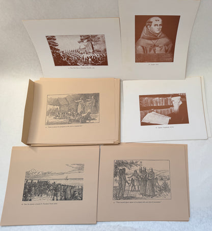 California Mission Engravings