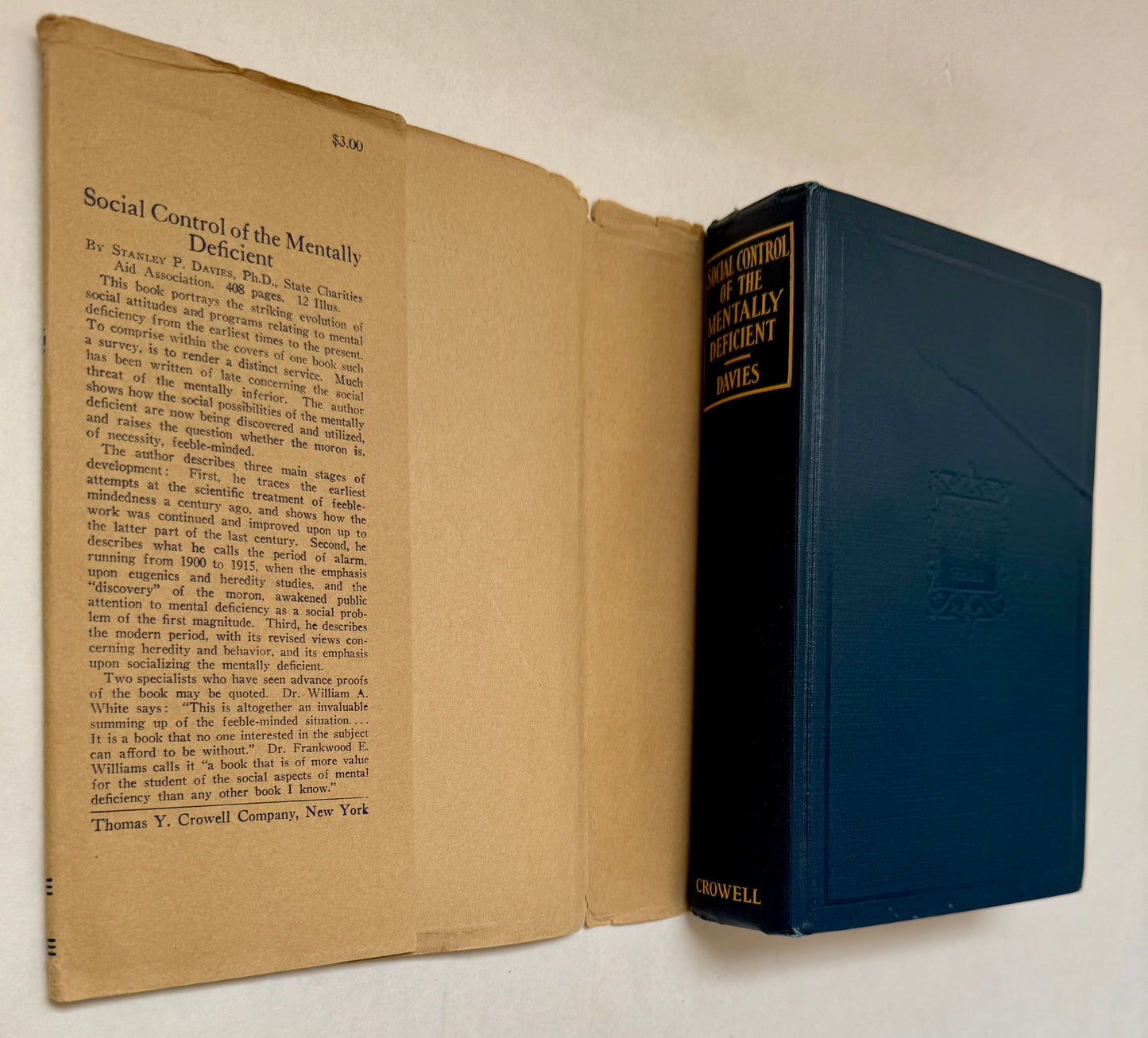 Social Control of the Mentally Deficient