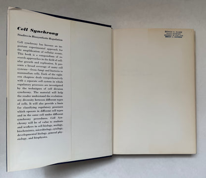 Cell Synchrony: Studies in Biosynethic Regulation