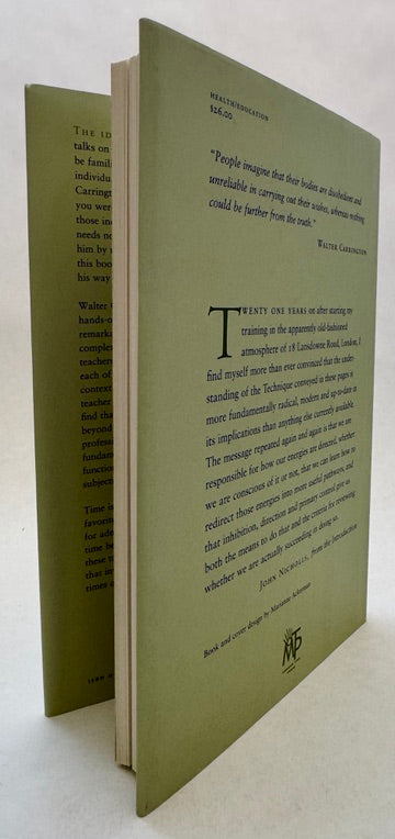 Thinking Aloud: Talks on Teaching the Alexander Technique