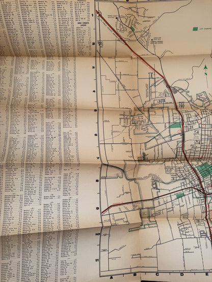Map of Santa Rosa and Vicinity