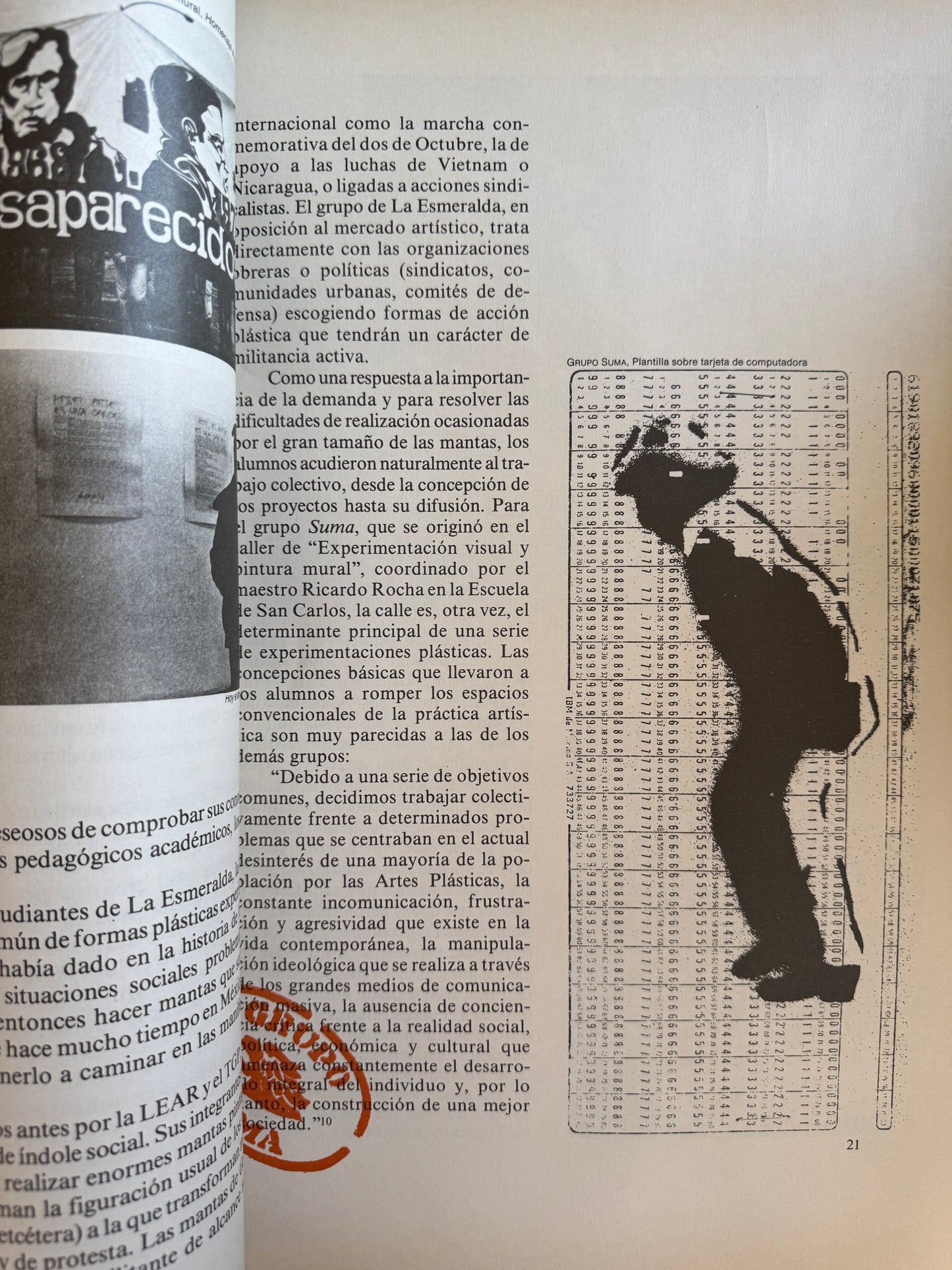 De Los Grupos Los Individuos: Artistas Plásticos de Los Grupos Metropolitanos: Museo de Arte Carrillo Gil, Junio-Agosto 1985