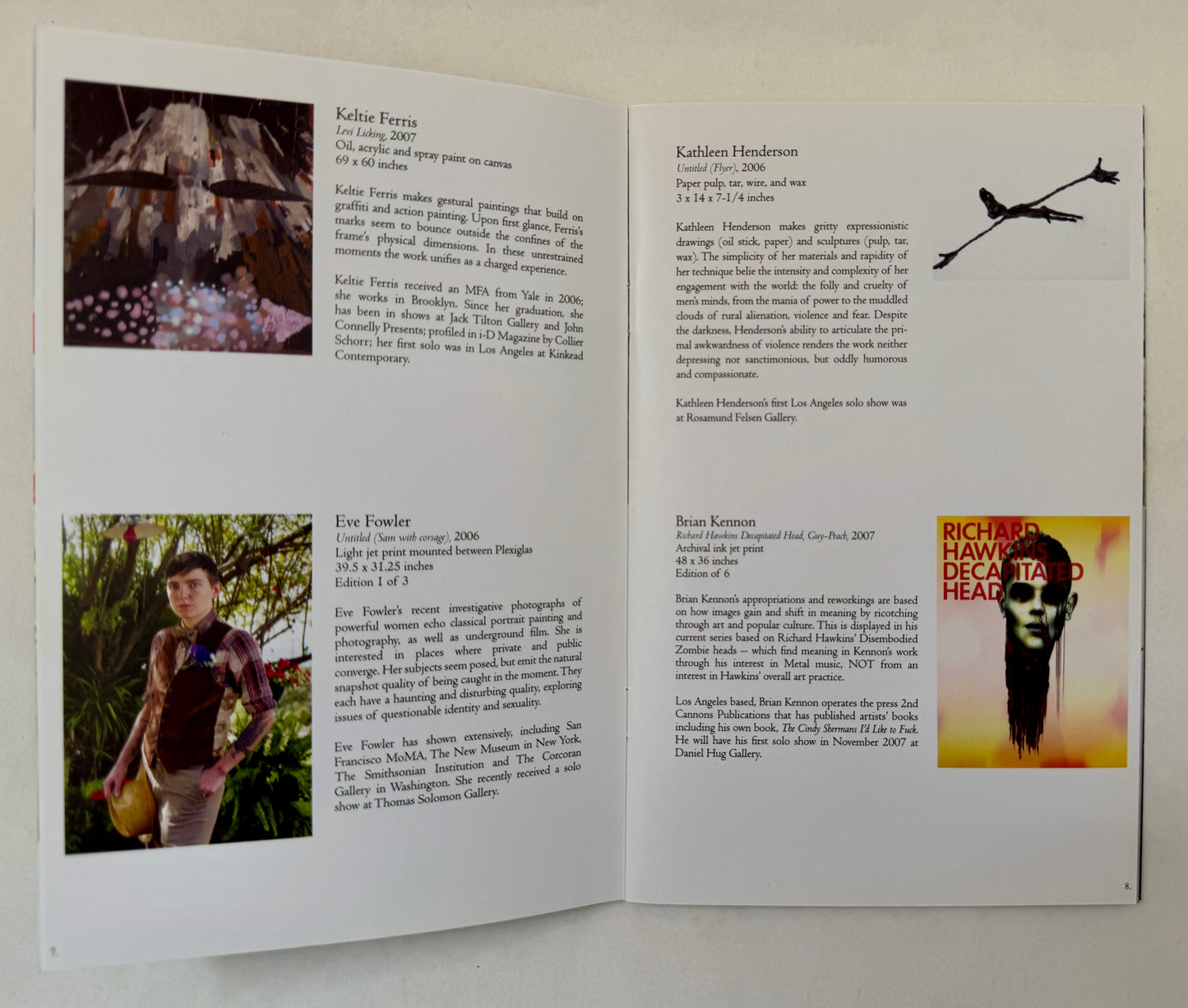 Distinctive Messengers: An Exhibition of Contemporary Art, May 19-June 10, 2007