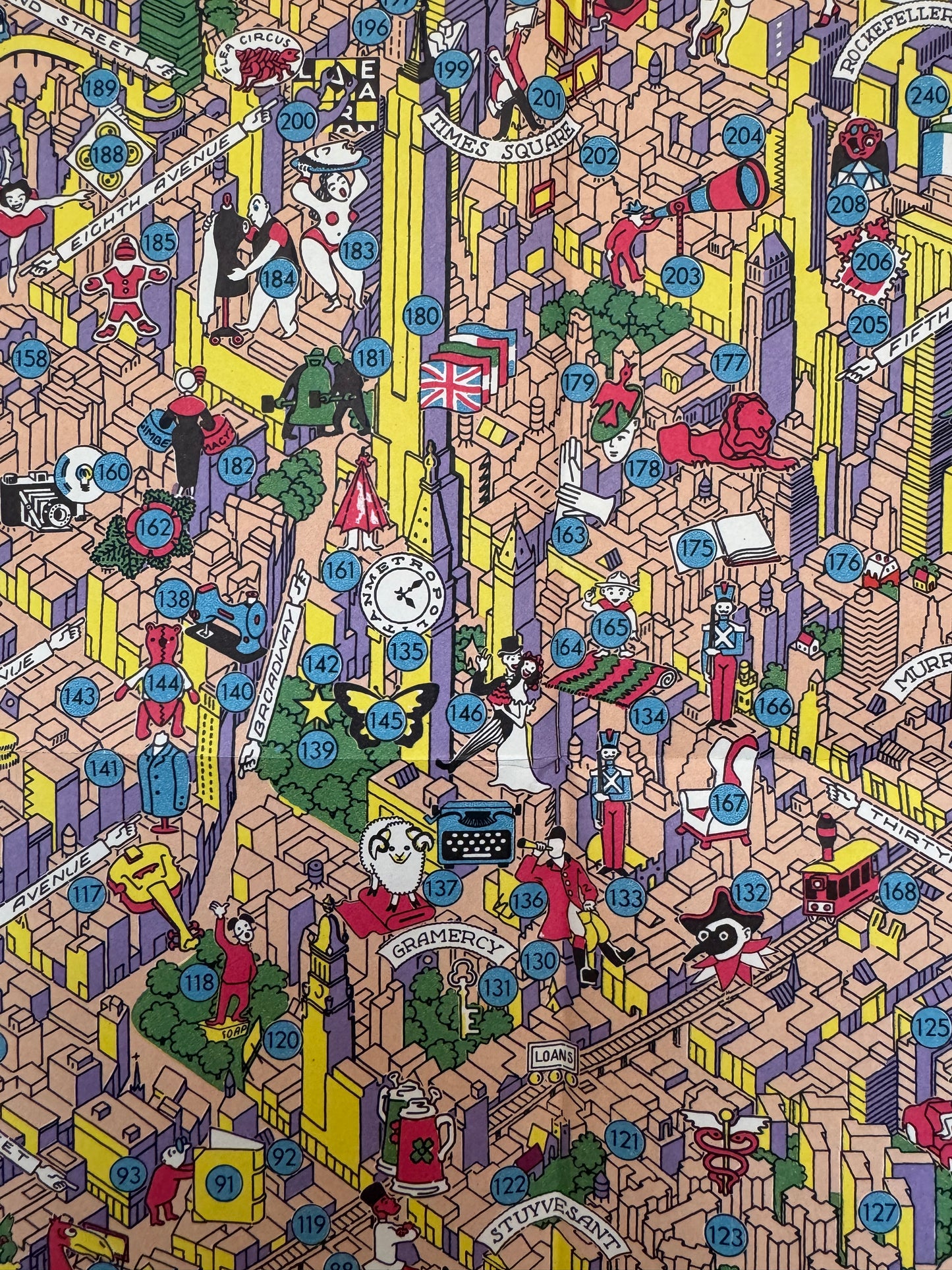 Wonders of New York = New York's Wonder Map