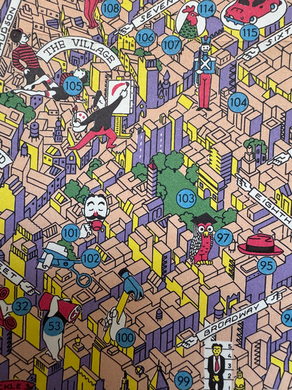 Wonders of New York = New York's Wonder Map