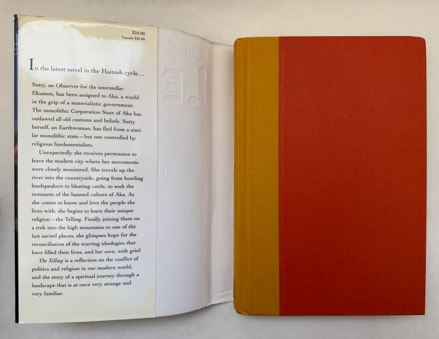 The Telling [Signed by Author]