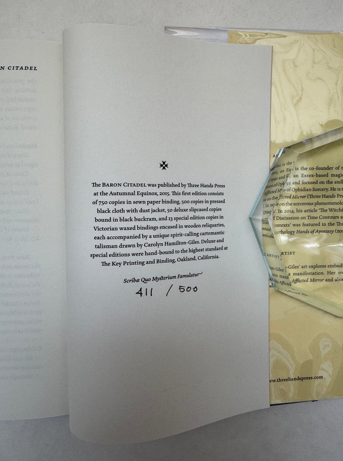 Grimoire of the Baron Citadel: The Book of the Four Ways