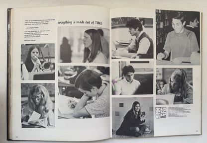 Anchors Aweigh 1970-1971 High School Yearbook [together with] student newspaprer from same school